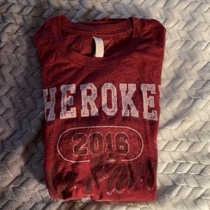 Soft material maroon t-shirt